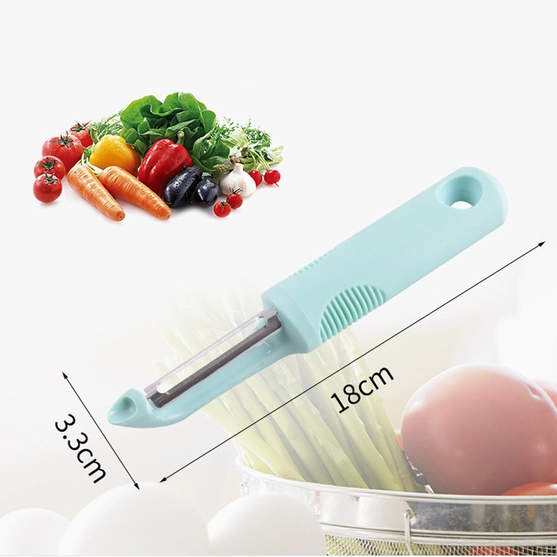 Kitchen PP Plastic Handle Stainless Steel Peelers For Vegetable, Fruit