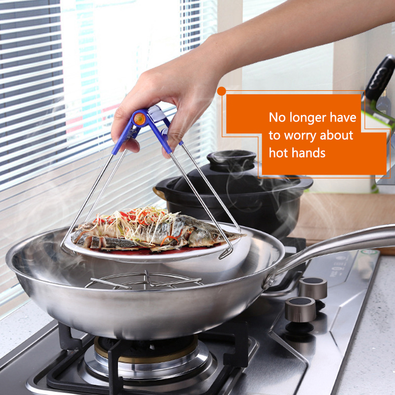 Kitchen Accessories Anti Hot Pan, Bowl, Dish Clips / Clamp / Gripper