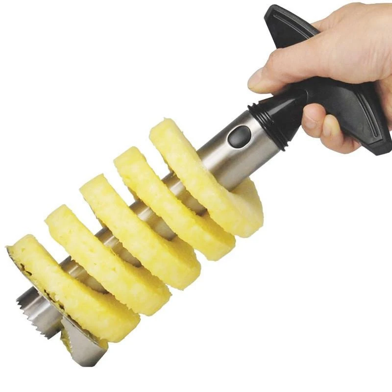 Professional 304 Stainless Steel Pineapple Cutter / Core Slicer