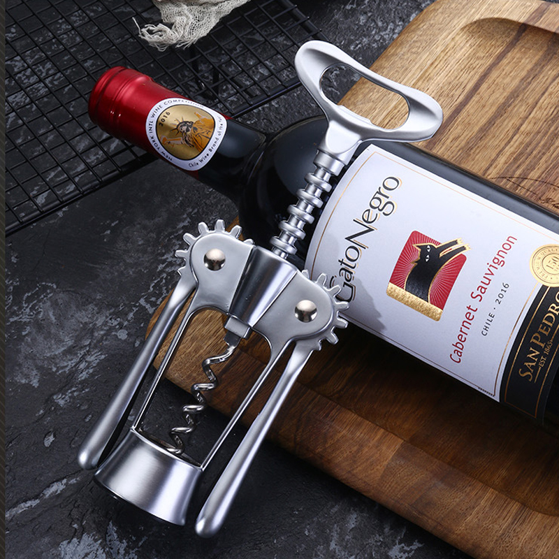 Manual Metal / Steel Red Wine Bottle Opener Sets,  Waiters's Corkscrew