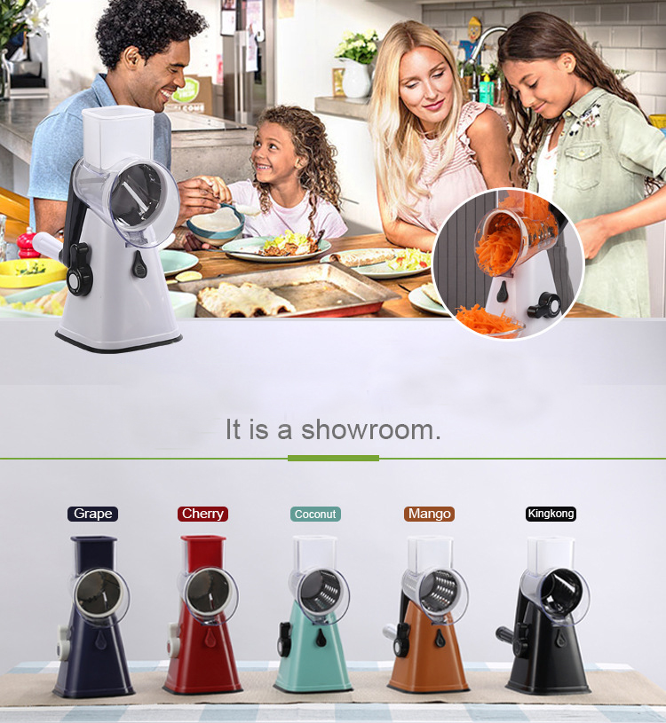 Multifunctional Vegetable Grater, Carrot Shredder, Veggie Slicer or Cutter