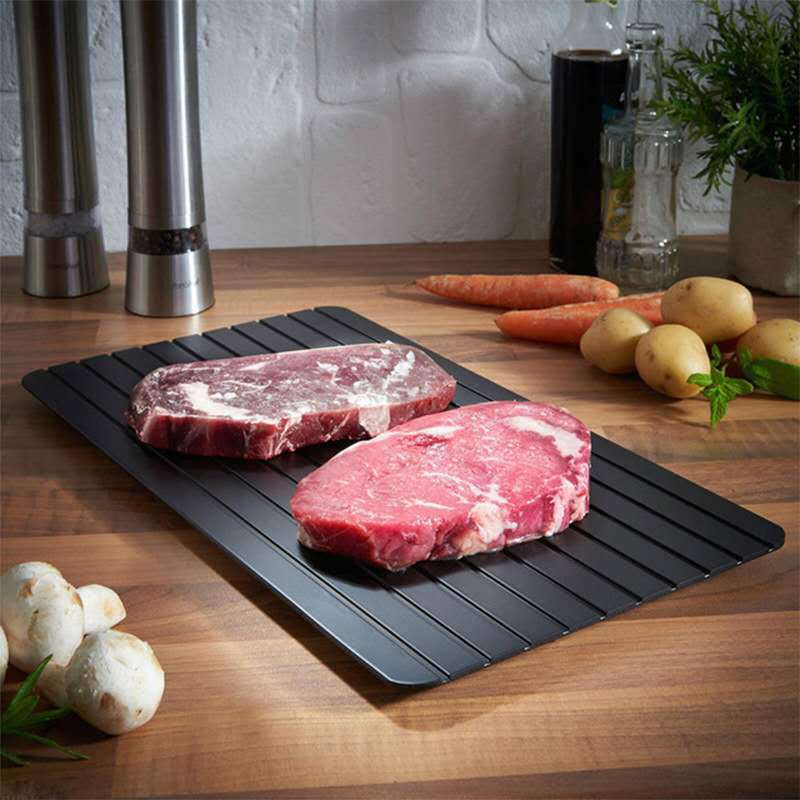 Aluminum Defrosting Plate, Thawing Board, or Defrost Tray For Frozen Meat & Food