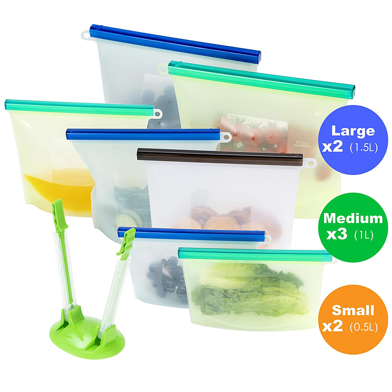 Factory Direct Sell Food Grade Reusable Silicon Breast Milk Storage Bags