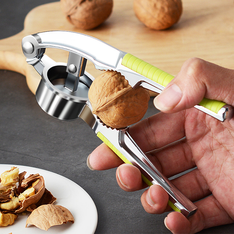 Amazon Hot Sale Kitchen Tool Zinc Alloy / Metal Garlic Press or Walnut Cracker