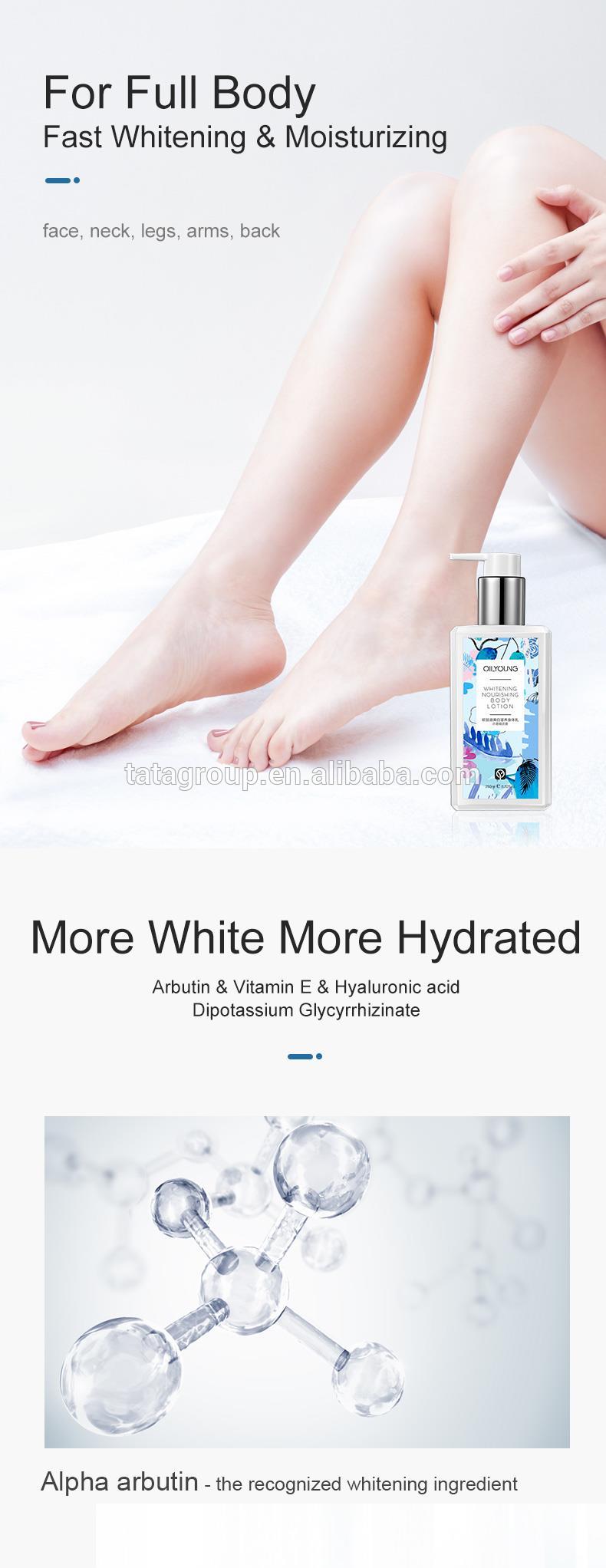 Private Label Skin Anti Aging moisturizing Lightening Whitening Cream Body Lotion For Black Skin