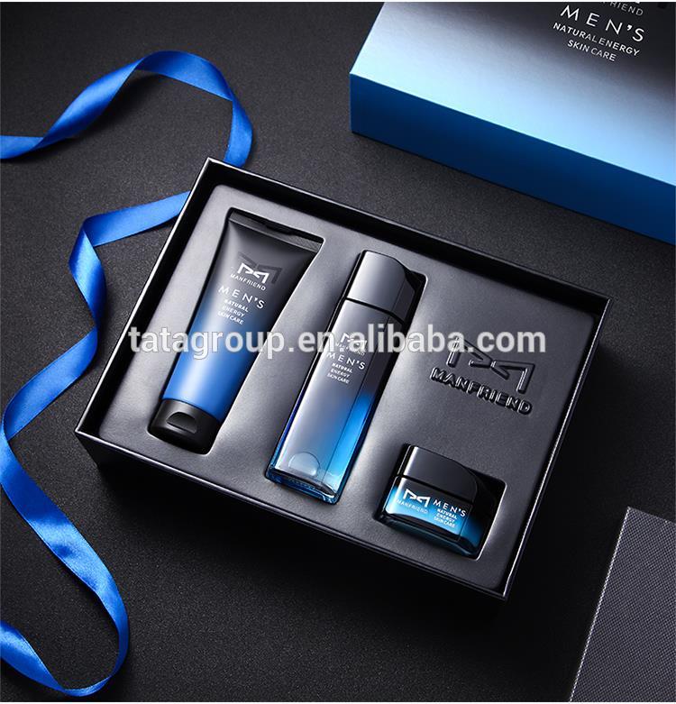 Custom OEM Face Cleanser Moisturizing Hydrating Essence Toner Cream Private Label Skin Care Set For Men