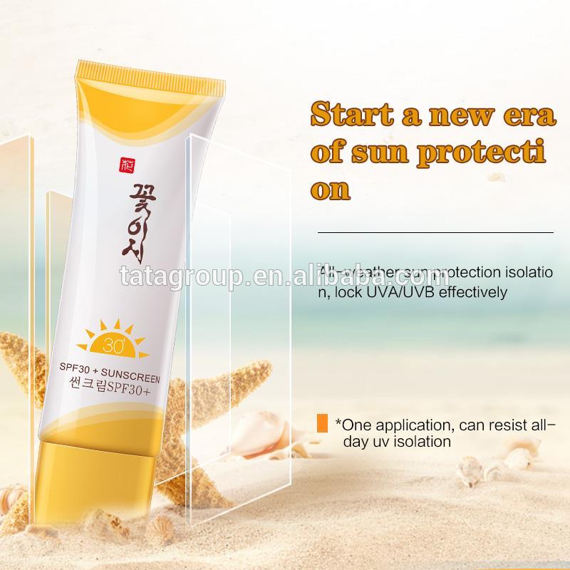 Private Label Custom Korea Best Outdoor Whitening Sun SPF Protection Lotion Cream Sun Screen