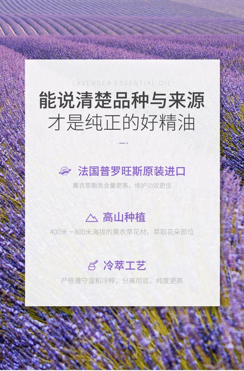 Private Label 10ml Organic Fragrance Aromatherapy Lavender Essential Oil