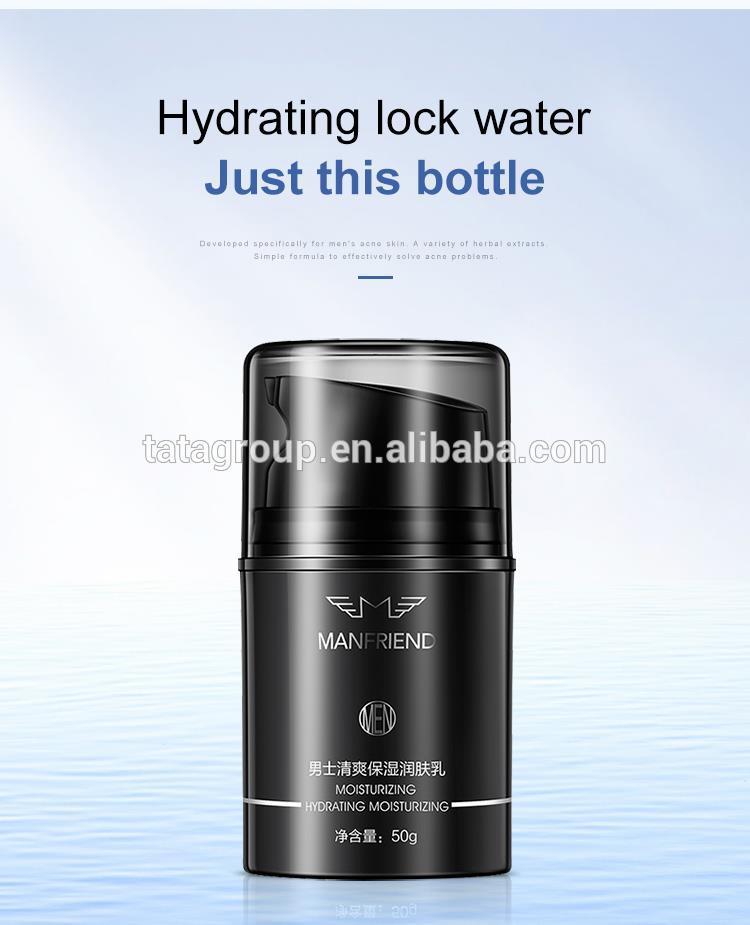 Men Fresh Face Hydrating Anti Wrinkle Aging Moisturizer Best Private Label Face Cream