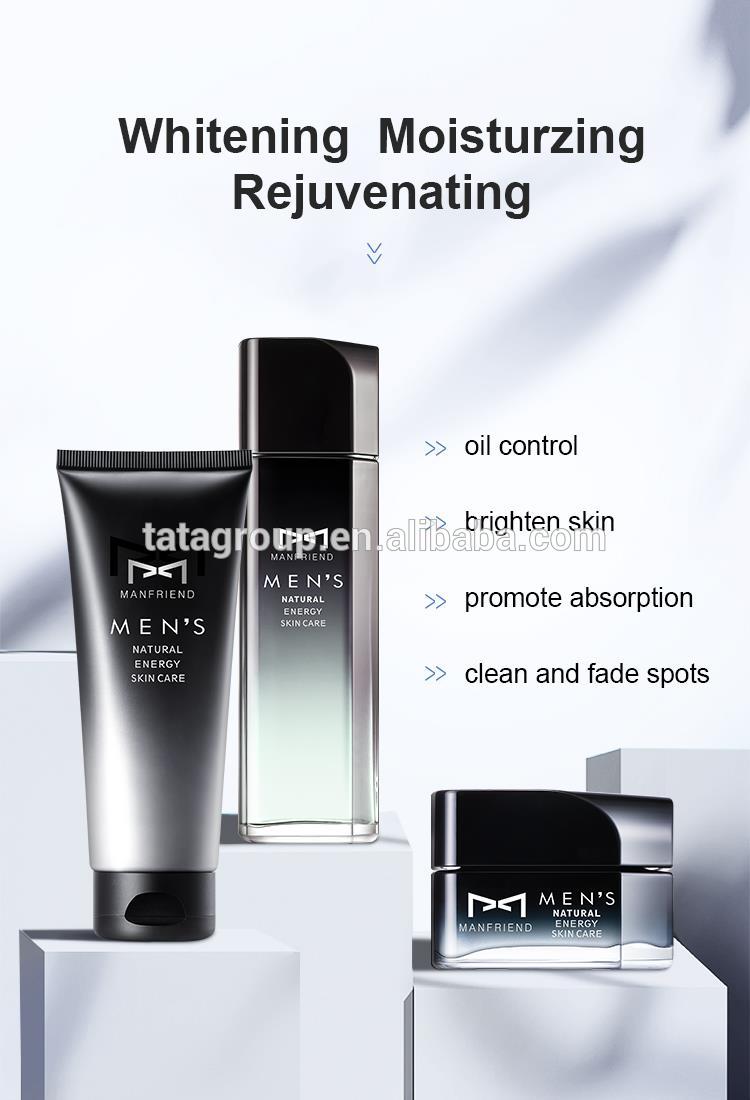Hot Selling High Quality Professional Mens Face Whitening Private Label Skincare Care Set