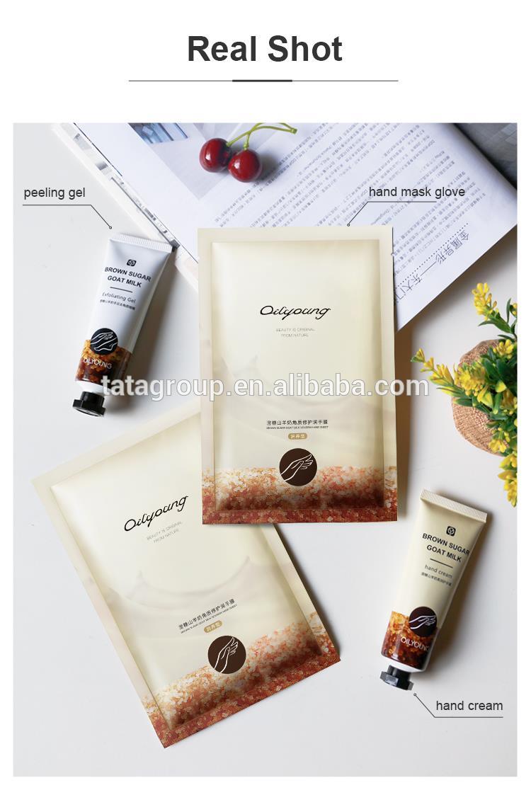 Manufacturer China Private label Custom Whiten Disposable Glove Hand Mask