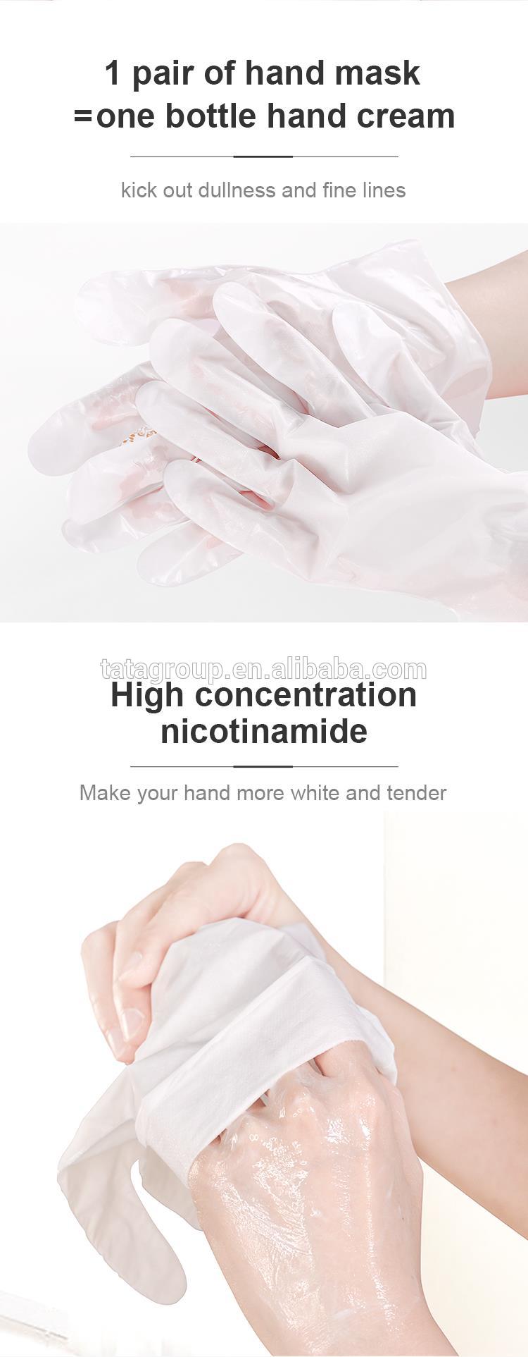 Manufacturer China Private label Custom Whiten Disposable Glove Hand Mask