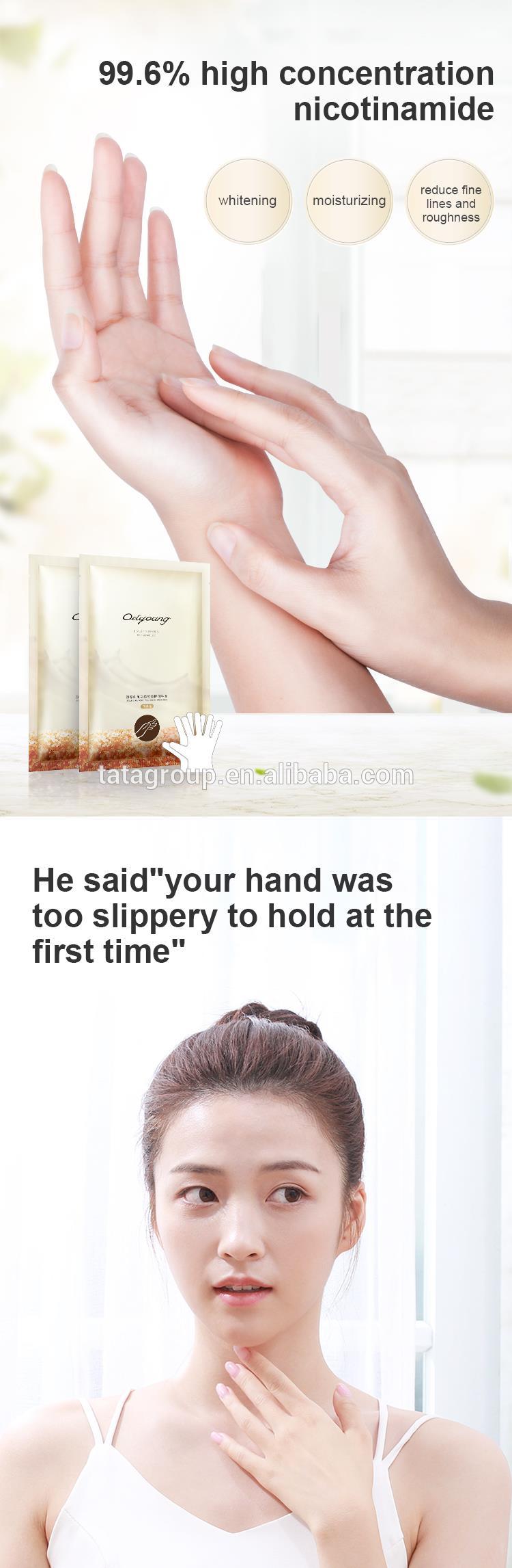 Manufacturer China Private label Custom Whiten Disposable Glove Hand Mask