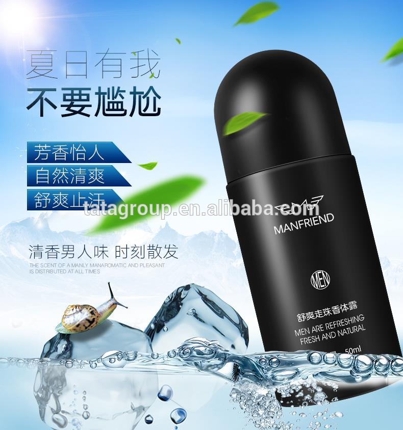 China Manufacturer Men Underarm Glass Roll On Style Antiperspirant Deodorant Stick For Men