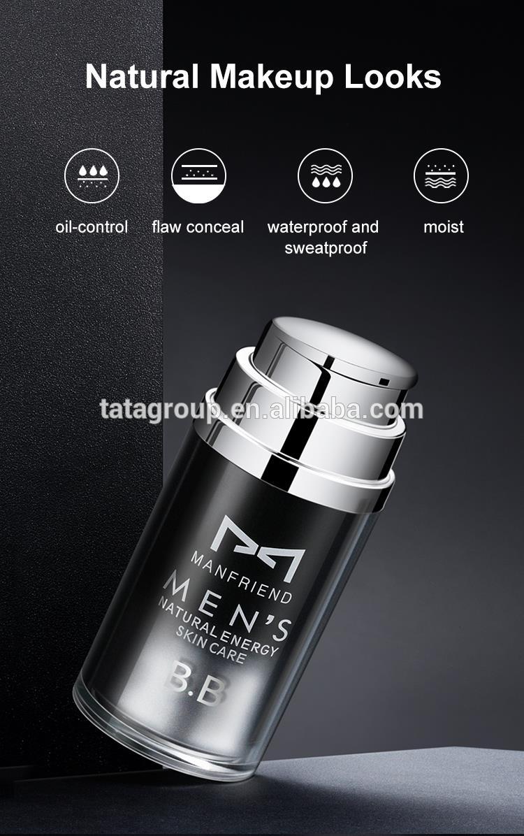 Best Selling Excellent Quality New Design OEM Foundation Private Label BB Cream For Men