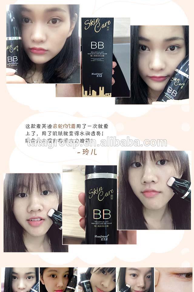 Oem Manufacturing Daily Thin Make Up Liquid Foundation Whitening Roller BB Cream