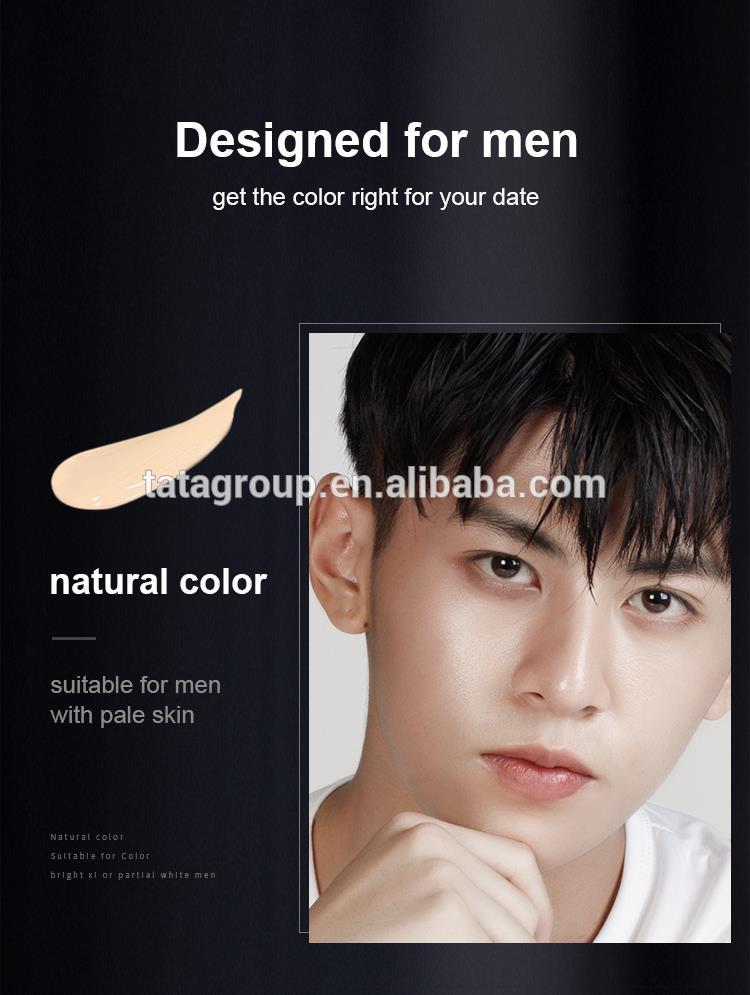 China Wholesale Waterproof Men Makeup Foundation Liquid OEM Private Label BB Cream