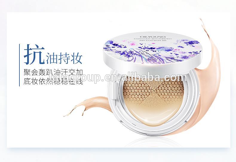 Fashion Design Private Label Liquid Oil Control Concealer BB Cream Cushion Makeup Foundation