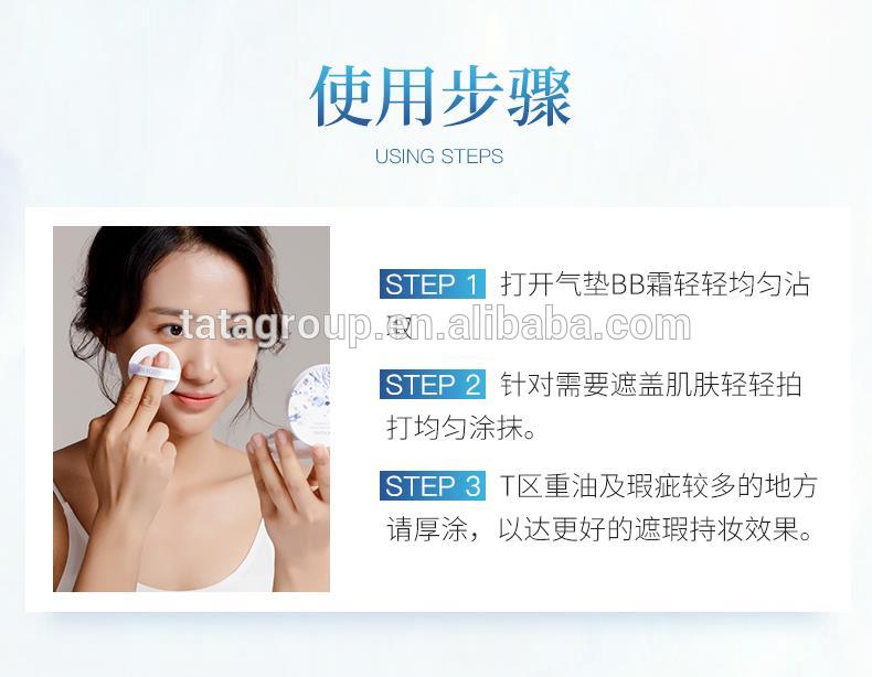 Fashion Design Private Label Liquid Oil Control Concealer BB Cream Cushion Makeup Foundation