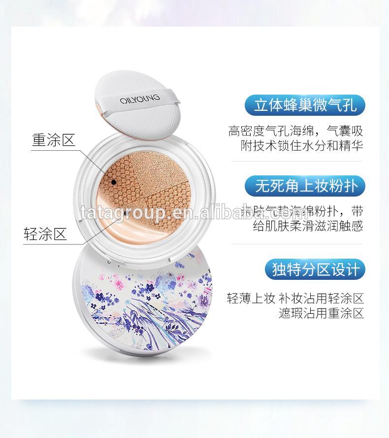 Fashion Design Private Label Liquid Oil Control Concealer BB Cream Cushion Makeup Foundation