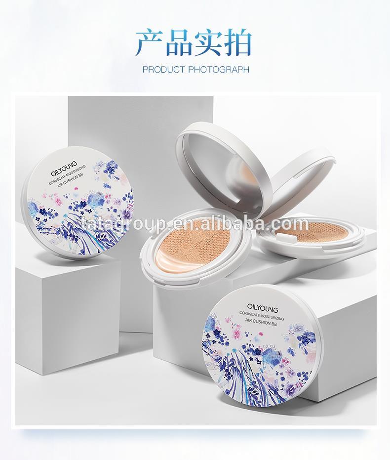 Fashion Design Private Label Liquid Oil Control Concealer BB Cream Cushion Makeup Foundation