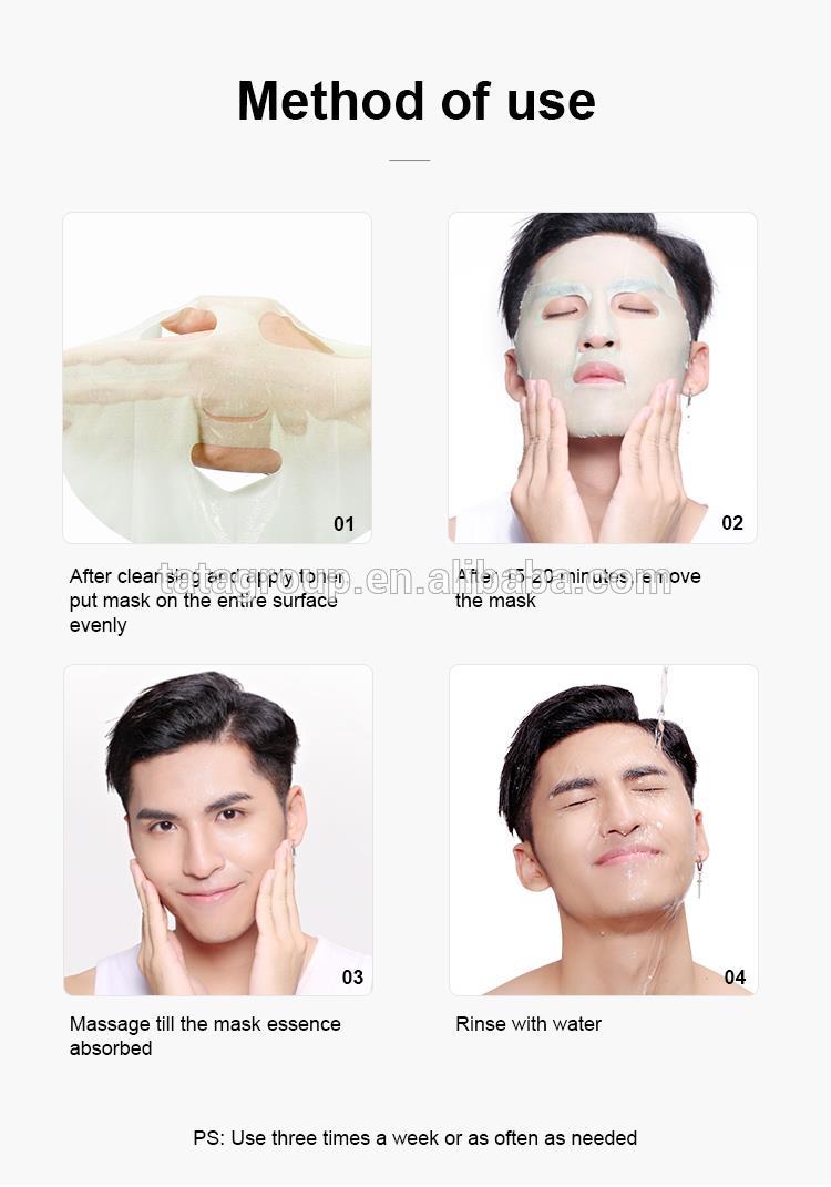 Hot sale Acne Cleaning Acne Remover Treatment Non Woven Facial Mask Sheet Oem Face Mask