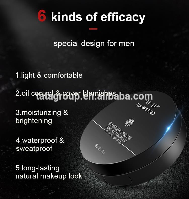 Personalized One Stop Service Oem Men BB Cream Air Cushion BB Cushion