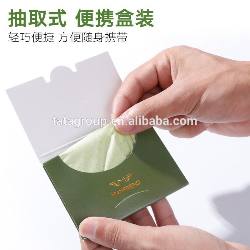 Wholesale Factory Price Customized Face Oil Proof Absorbing Facial Oil Blotting Paper With Logo Printed
