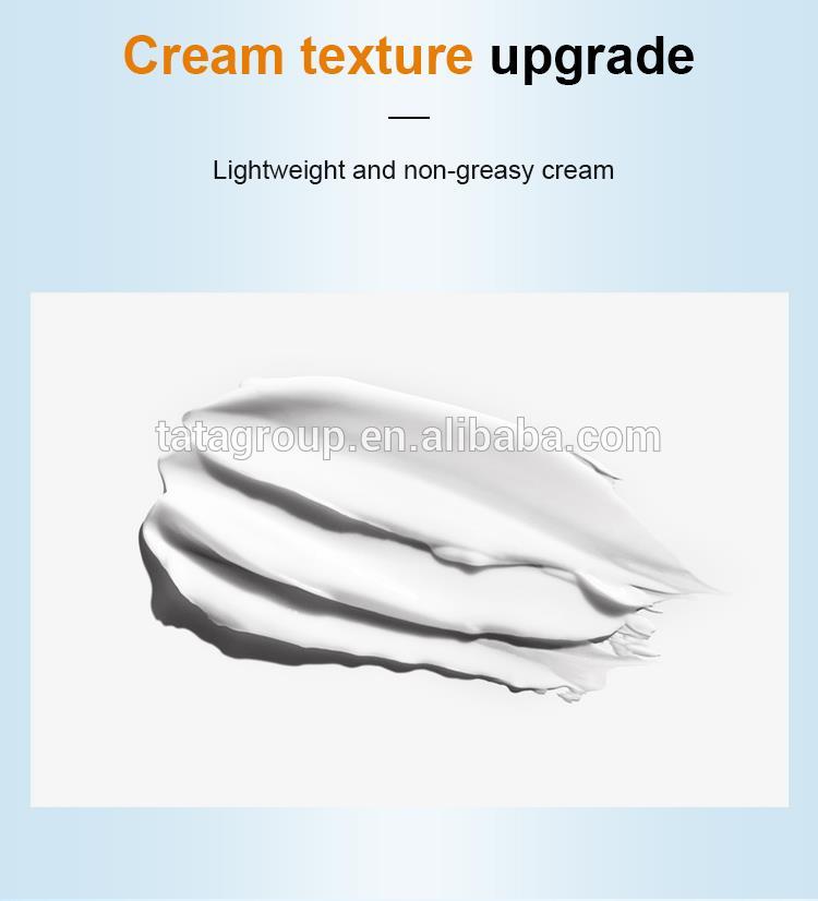 Professional China Manufacturer Waterproof Mineral Face Oem Spf 50 Sun Screen Block Cream For Face