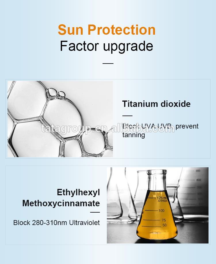 Professional China Manufacturer Waterproof Mineral Face Oem Spf 50 Sun Screen Block Cream For Face