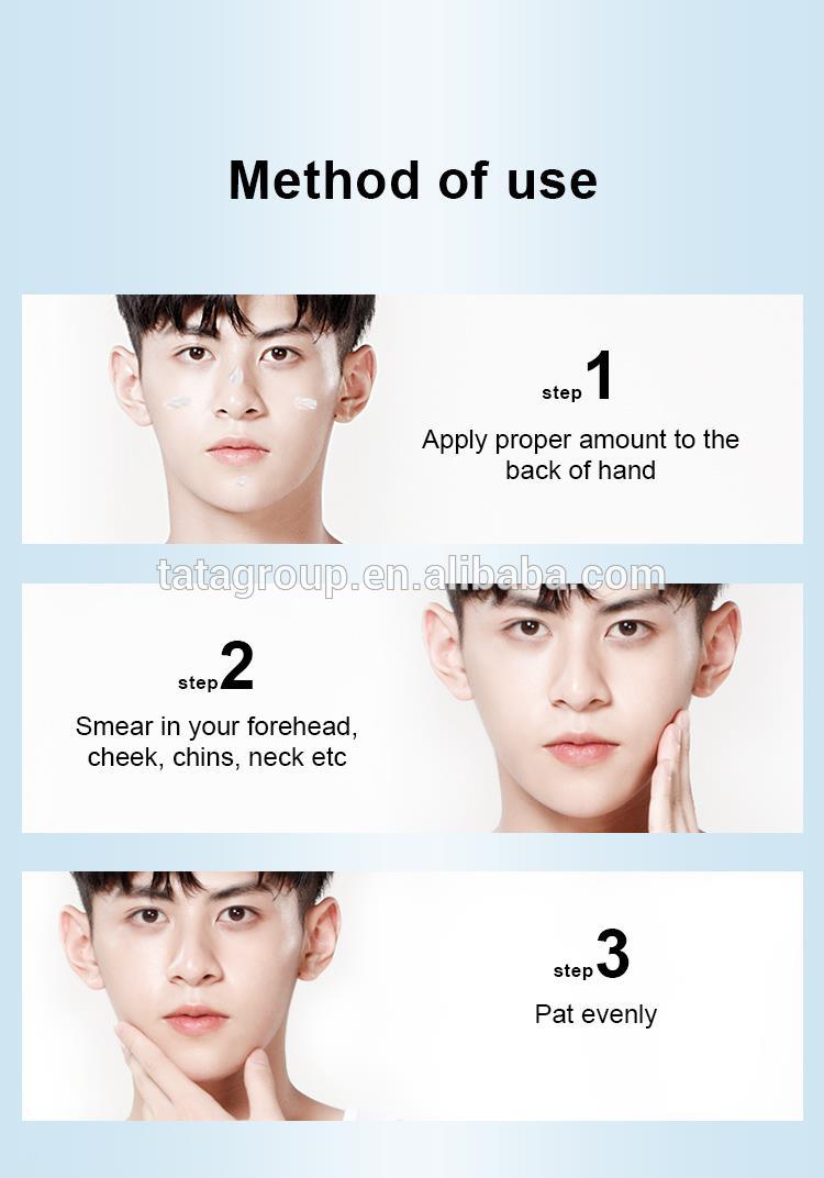 Professional China Manufacturer Waterproof Mineral Face Oem Spf 50 Sun Screen Block Cream For Face