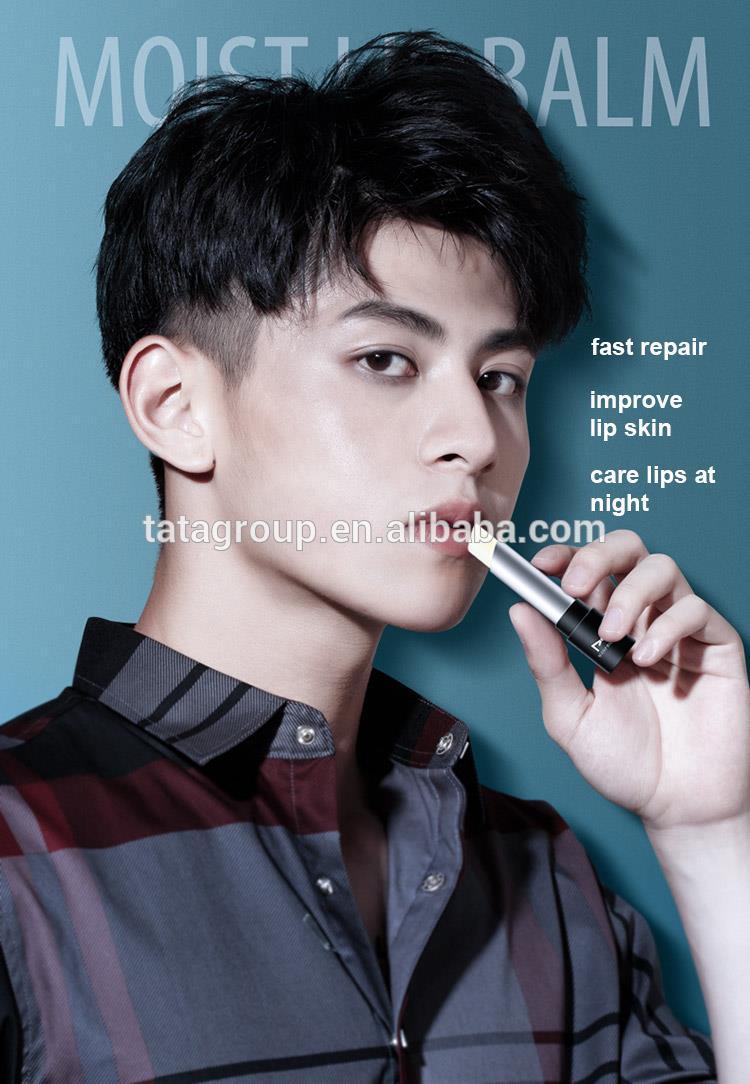 Custom Logo Men Face Makeup Repairing Moisturizing Natural Organic Lip Balm