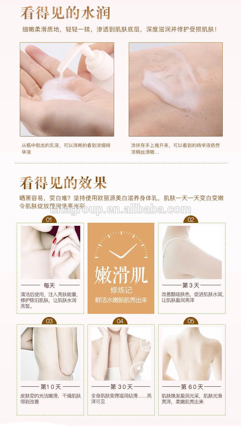 Factory Price Hot Sale Flower Moisturizer Cream Whitening Hydrating Body Lotion