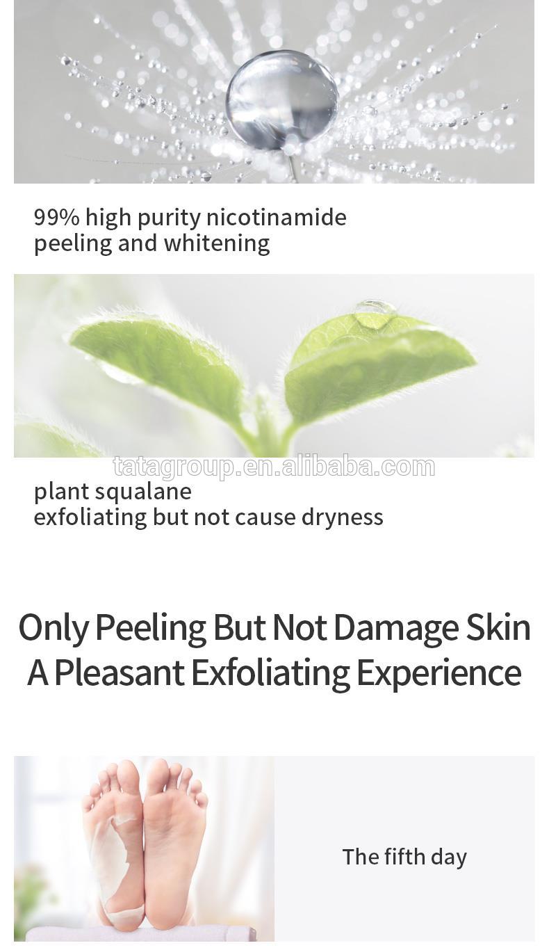 Hot Sale High Quality Wholesale Moisturizing Private Label Oem Peeling Exfoliating Peel Foot Mask