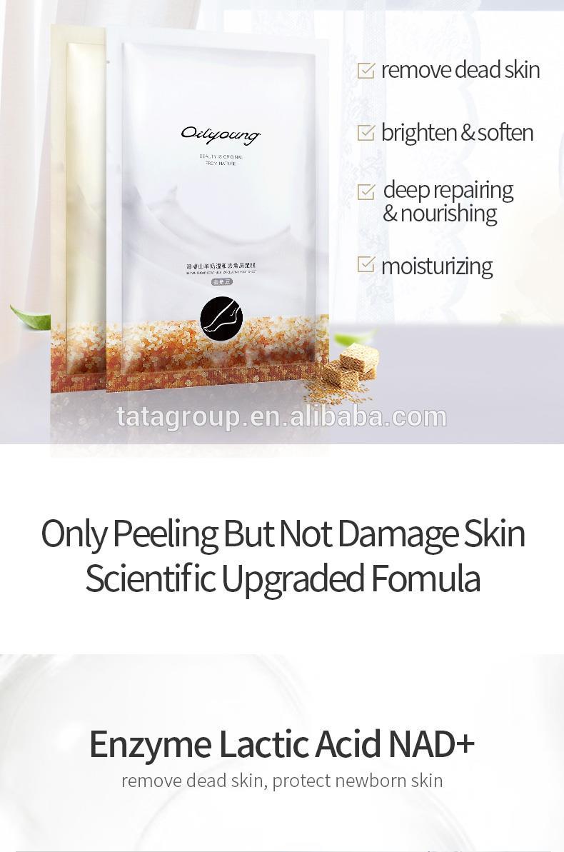 Hot Sale High Quality Wholesale Moisturizing Private Label Oem Peeling Exfoliating Peel Foot Mask
