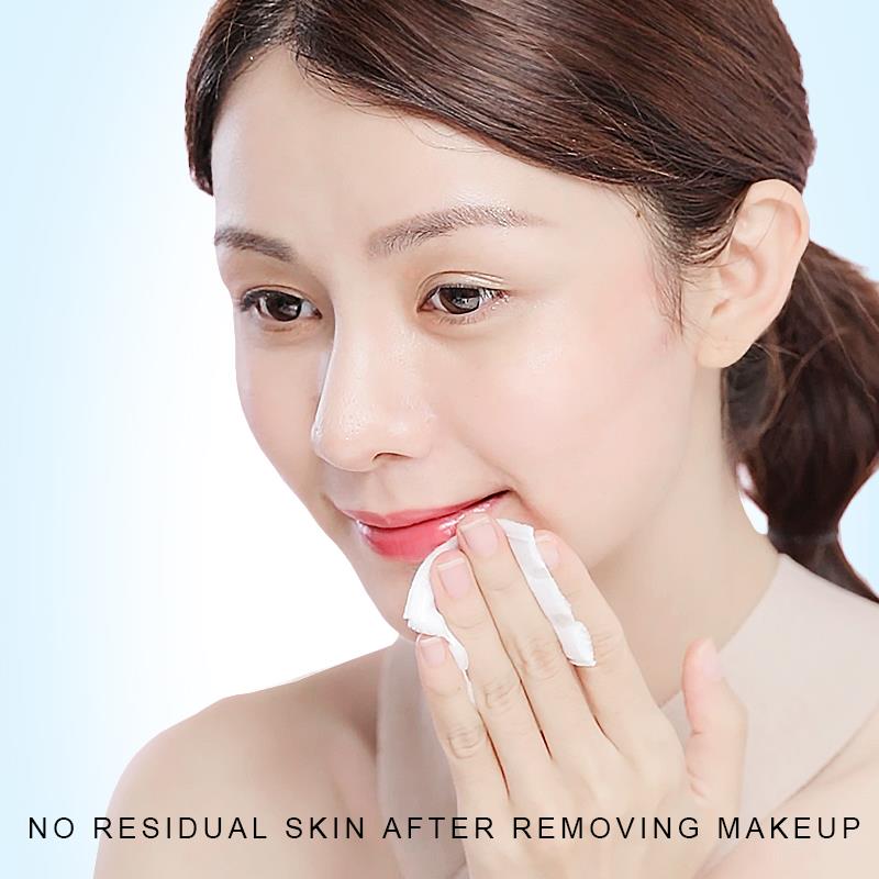Private Label Cotton Pads Deep Cleansing Makeup Remover Wipes