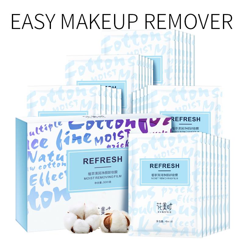 Private Label Cotton Pads Deep Cleansing Makeup Remover Wipes