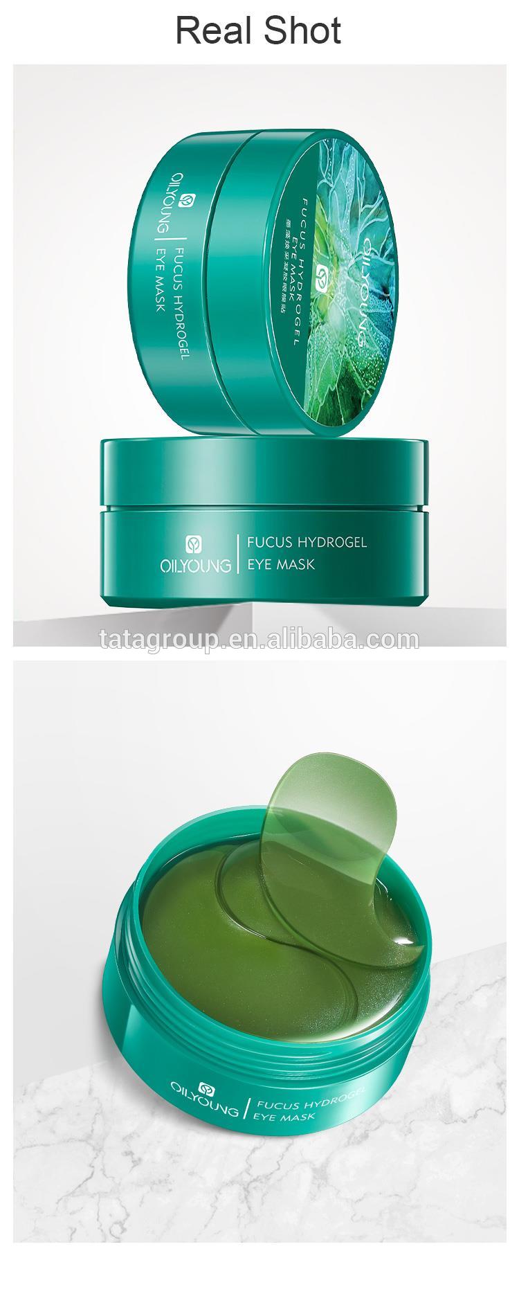 Wholesale OEM Custom Logo Organic Crystal Hydrating Private Label Collagen Eye Mask For Puffy Eyes