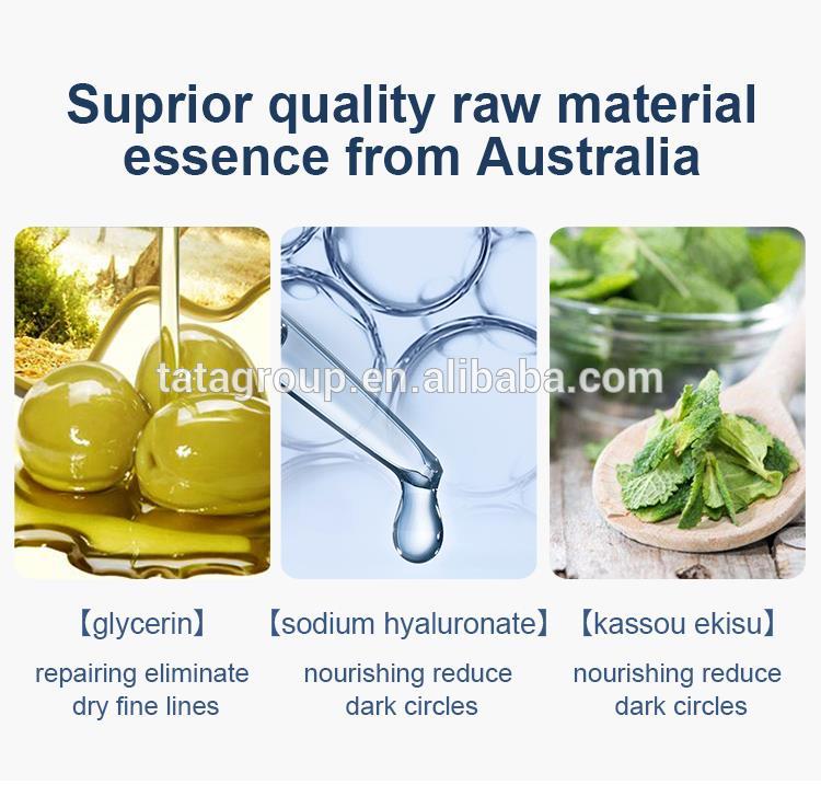 Wholesale Roller Ball Remove Dark Circles Hyaluronic Firm Anti Wrinkle Puffy Eye Bag Removal Cream