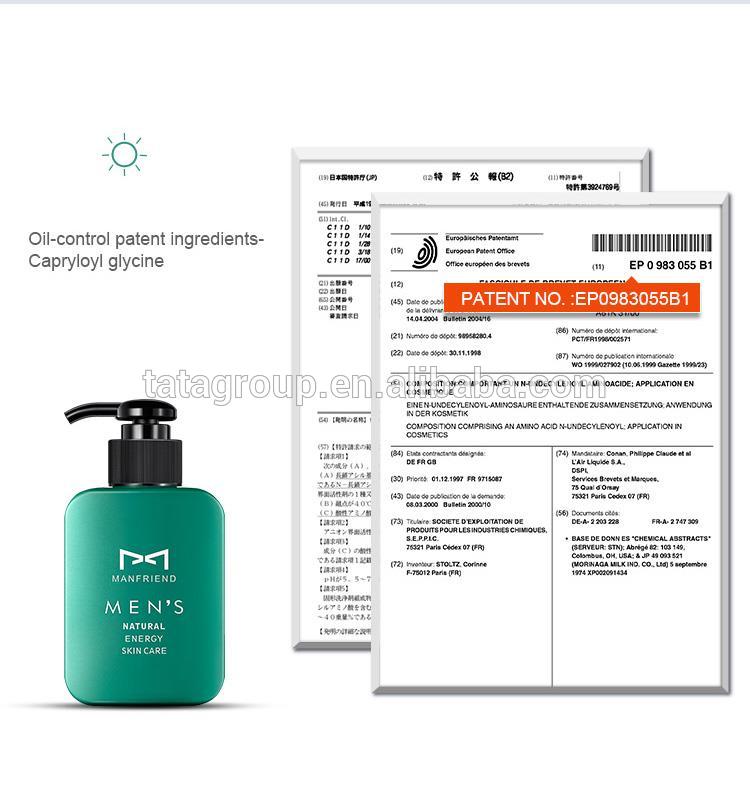 Multifunctional Deep Clean Mens Fucus Oil Control Rich Foam Face Pore Cleanser Facial Cleanser
