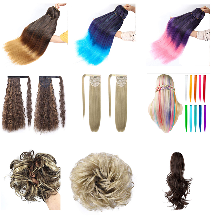 Synthetic Cosplay Wigs With Bangs