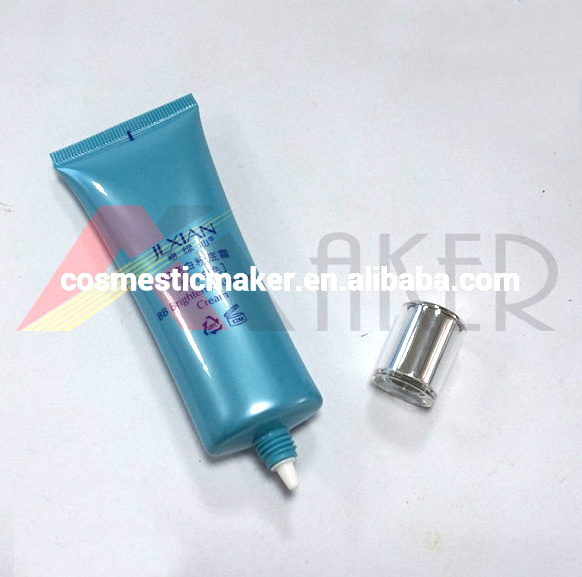 50ml Plastic Cosmetic BB Cream CC Cream Soft Tubes Packaging with Cap