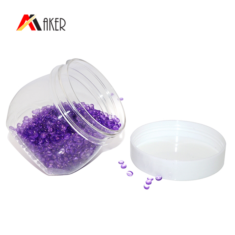 65ml clear wholesale cylinder cosmetic plastic jar with screw plastic cap
