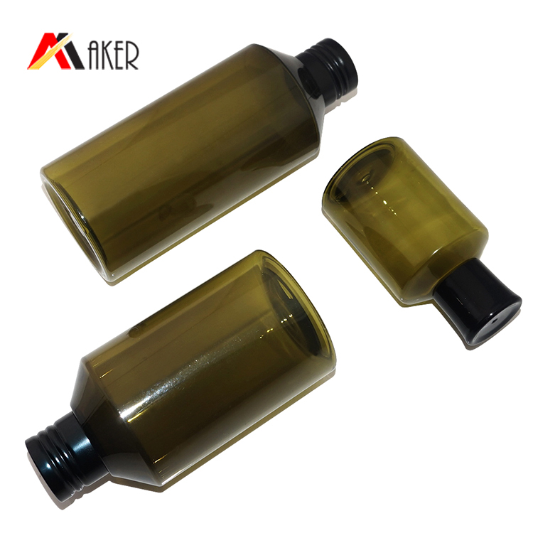 100ml blue PET plastic bottle manufacturer empty cosmetic plastic bottles