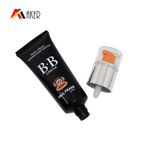customized logo BB cream cosmetic tube