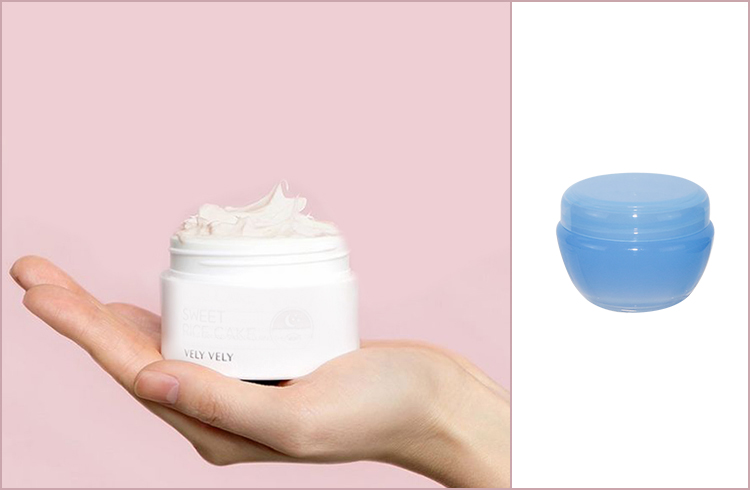 Small MOQ 10ml blue oval single wall plastic cosmetic lip balm pp plastic jar with screw cap