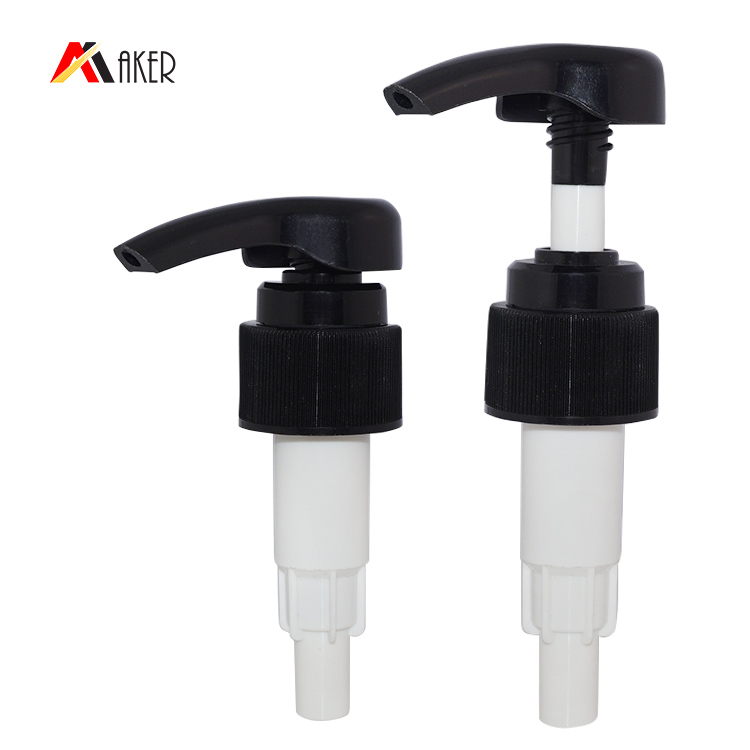 Black color 32/410 lotion dispenser pump with special design