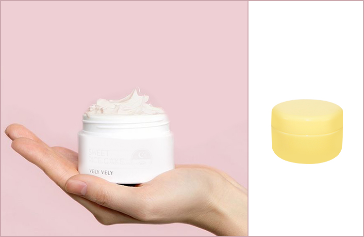Hot sale empty small yellow 20g PP plastic cosmetic mini skin care face cream jar with inner cap and screw lid.jpg