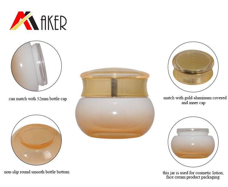 China supplier luxury 50ml round empty cosmetic glass face cream jar with electroplated screw cap in stock.jpg