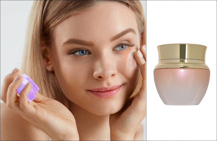 Wholesale luxury 30g 40g 60g round cosmetic skin care glass face cream jars set with screw lip in stock.jpg
